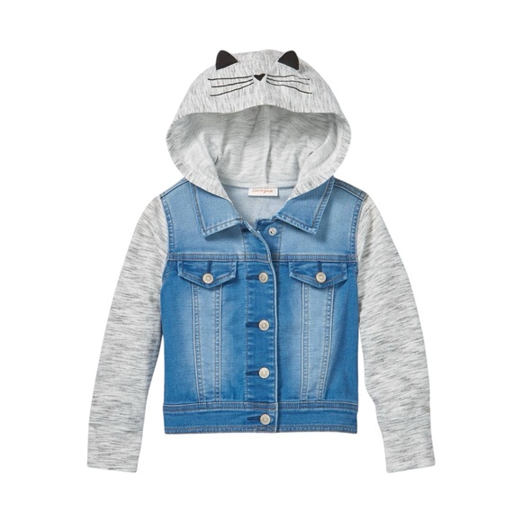 Cat & Jack Cat Denim Jacket - Picture 1 of 5